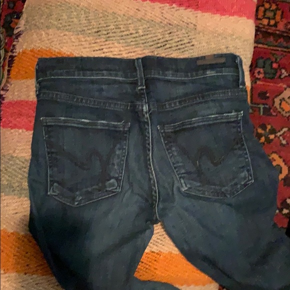 Citizens of humanity dark soft denim - Picture 4 of 5